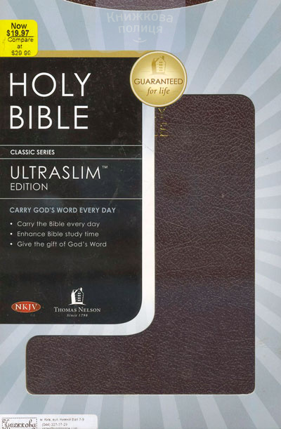 Holy Bible NKJV Ultraslim Edition