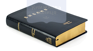 Библия в современном русском переводе (салатовая, замок, метки, золотой обрез)